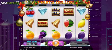 Fruits Deluxe Christmas Edition Slot Grátis